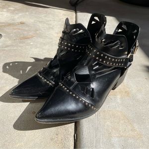 ASOS Women Black Ankle Boots